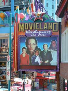 Movieland Wax Museum of Stars in Niagara Falls