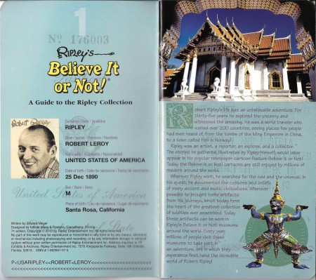 Ripley's Believe It or Not! Souvenir Guidebook 02