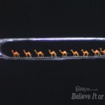 9 camels inside the eye of a needle