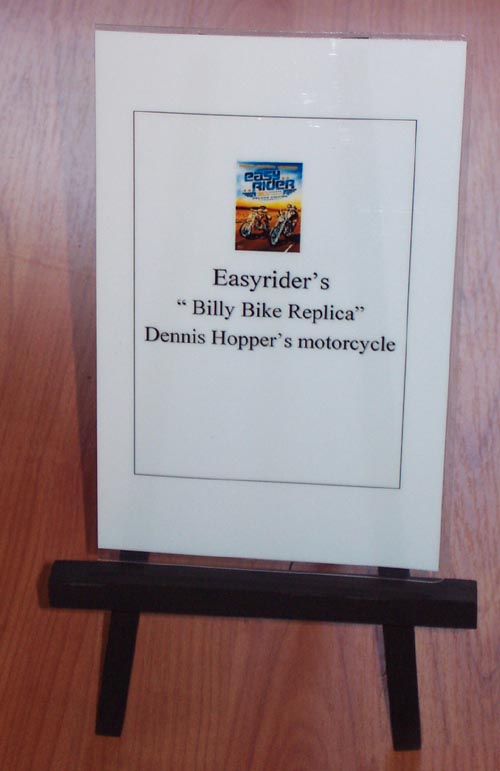 Easyrider's "Billy Bike Replica"
