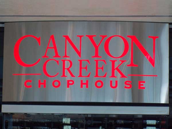 Canyon Creek Chophouse in Autumn 2008 09