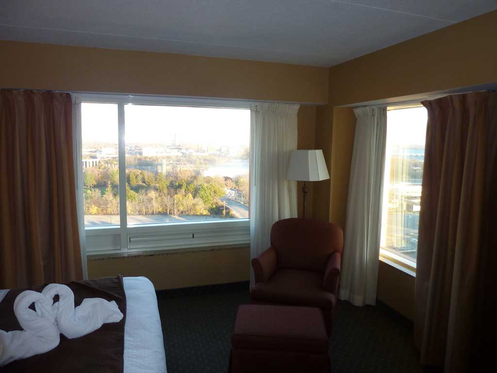 The inside of the Doubletree Fallsview Resort & Spa by Hilton - Niagara Falls in Fall 2012 - 02