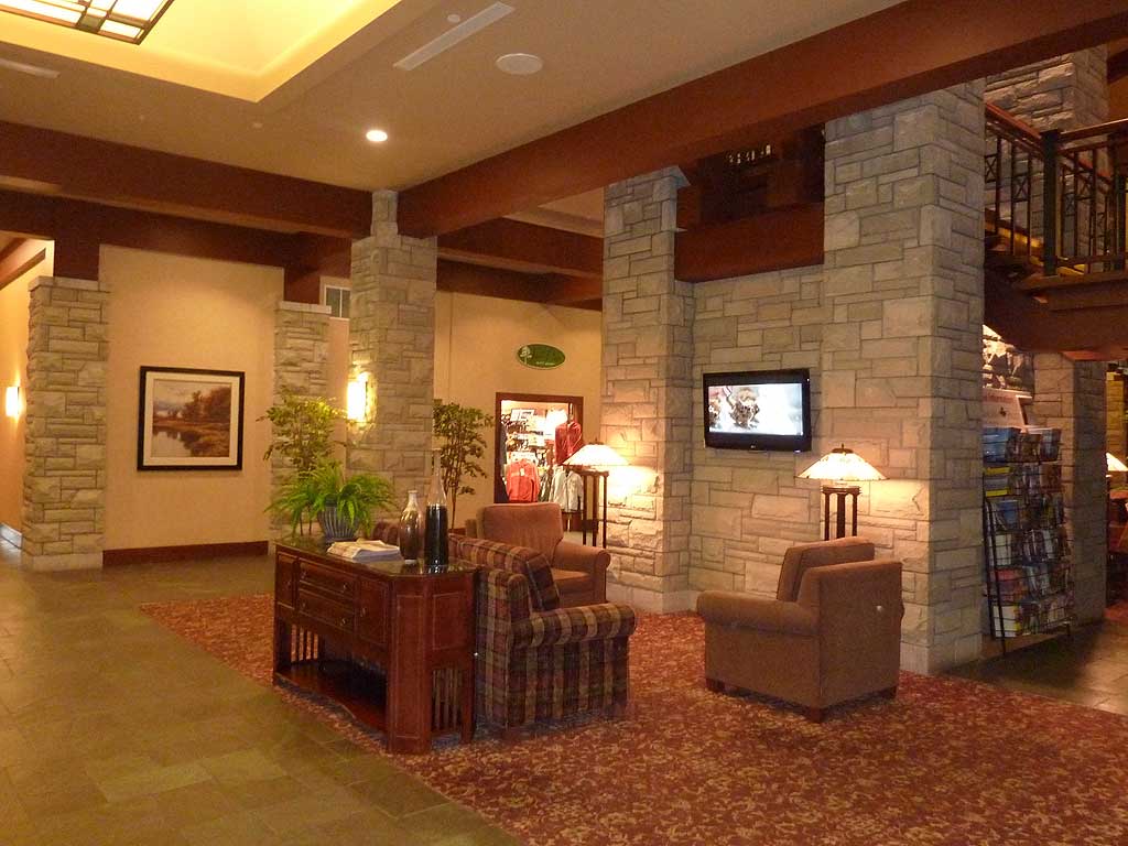 The inside of the Doubletree Fallsview Resort & Spa by Hilton - Niagara Falls in Fall 2012 - 07