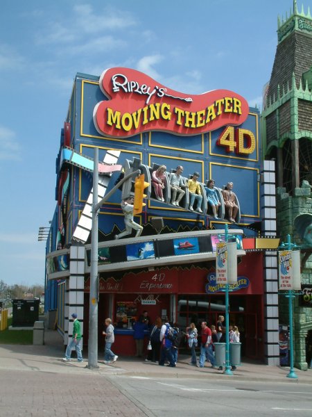 Ripley's Moving Theater 4D store front