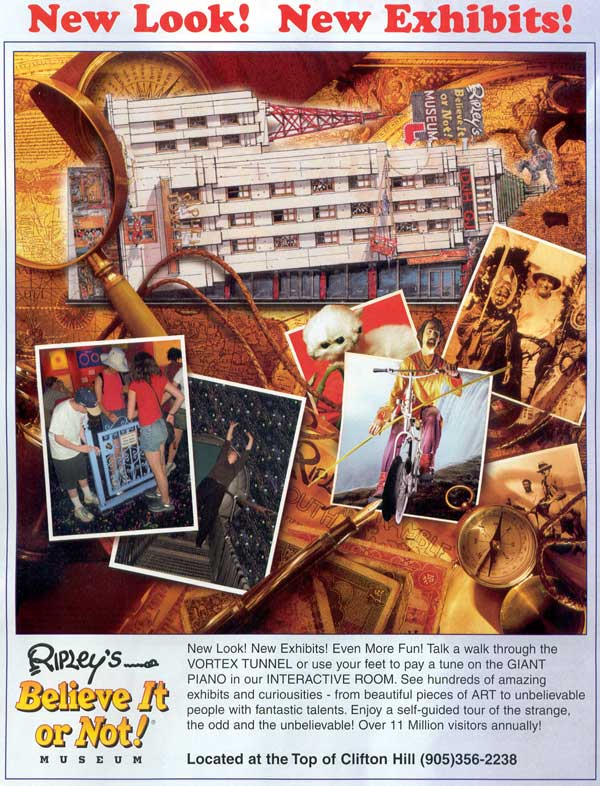 Attractions Niagara Ripley's Believe It or Not page