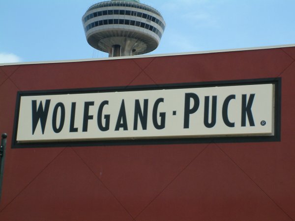Wolfgang Puck Restaurant with Skylon Tower in background