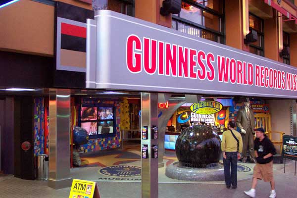 Guinness World Records Museum lobby