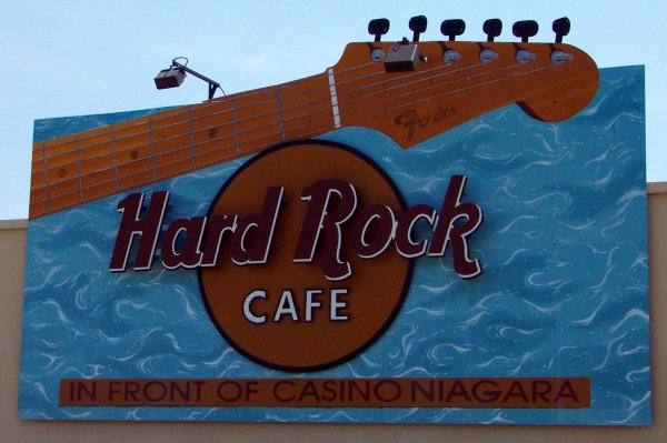 Hard Rock Cafe billboard