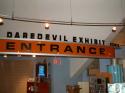 Daredevil Exhibit Entrance