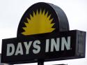 Days Inn Near the Falls sign