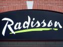 Radisson Hotel and Suites Fallsview sign