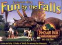 Dinosaur Park Niagara Visitor's Map ad