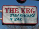 The Keg Steakhouse and Bar sign
