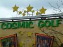 Cosmic Golf sign