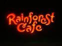 Rainforest Cafe sign (no flash)