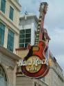 Large Hard Rock Cafe guitar