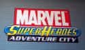 Marvel Super Heroes Adventure City sign